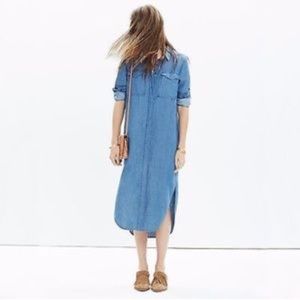 Madewell Midi Shirt Dress
